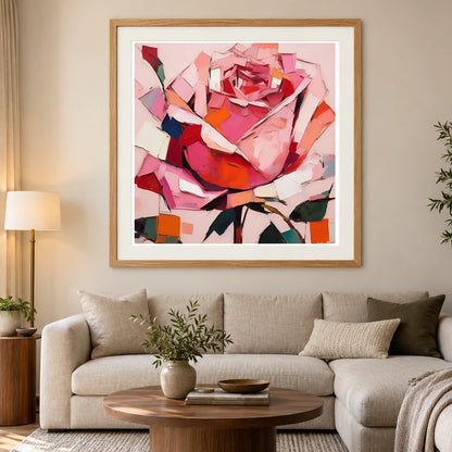 Art La Vie En Rose 1979 A abstract art print by SaamCrafts