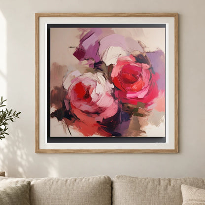 Art La Vie En Rose 1979 A II shown in a styled interior