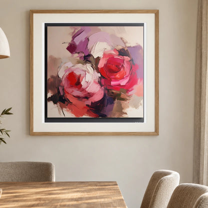 Art La Vie En Rose 1979 A II shown in a styled interior