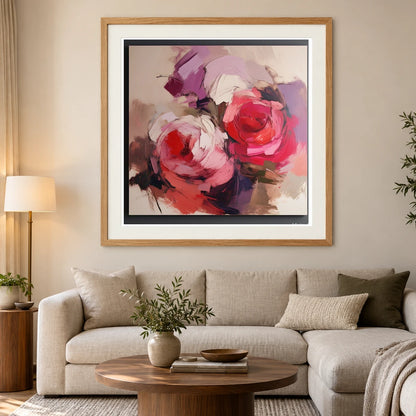 Art La Vie En Rose 1979 A II abstract art print by SaamCrafts