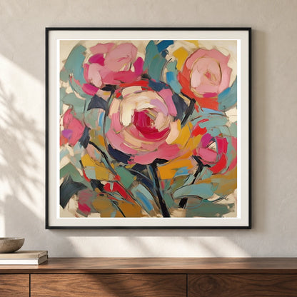Art La Vie En Rose 1979 A III shown in a styled interior