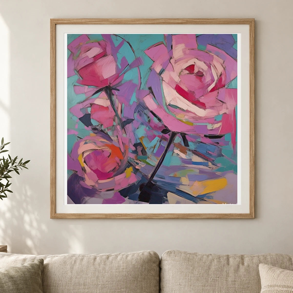 Art La Vie En Rose 1979 A IV shown in a styled interior