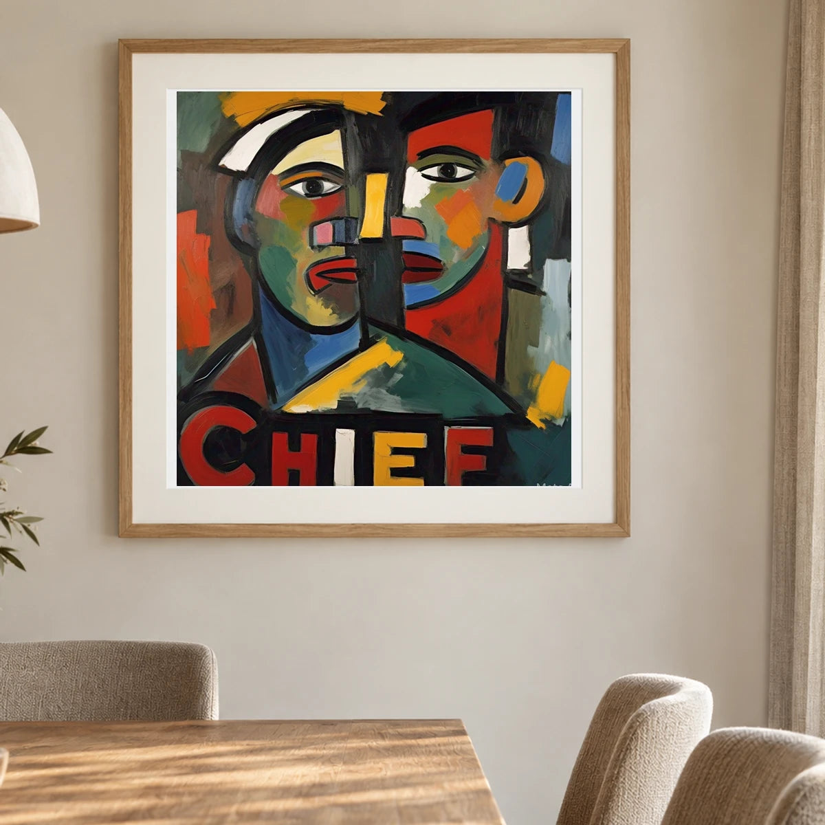 Chief 1950 A Classic Example Of Kline S II shown in a styled interior