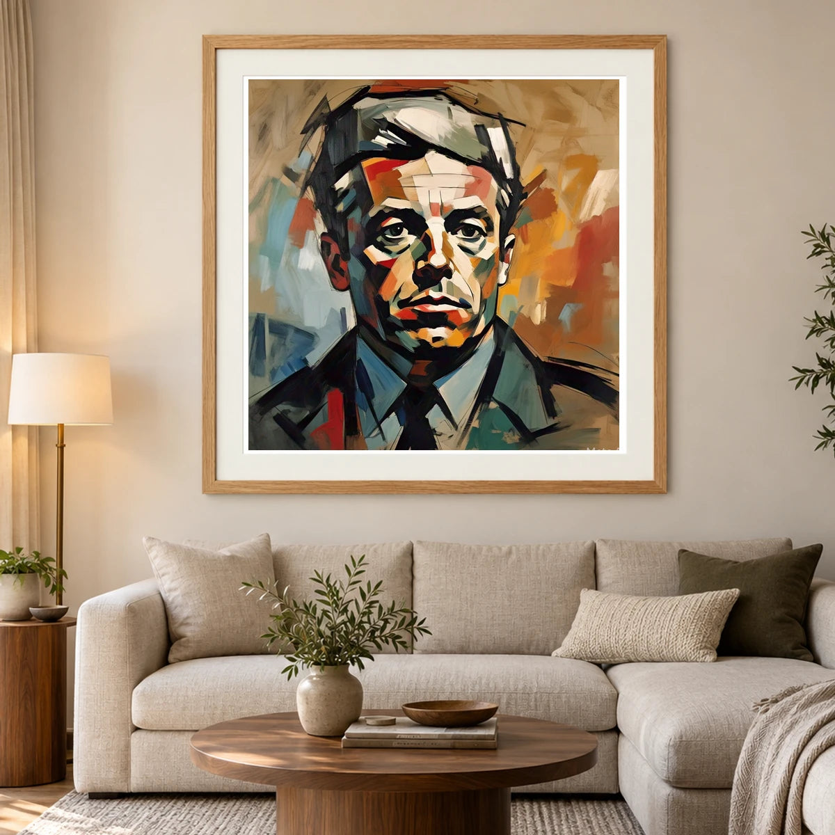 Chief 1950 A Classic Example Of Kline S IV abstract art print by SaamCrafts