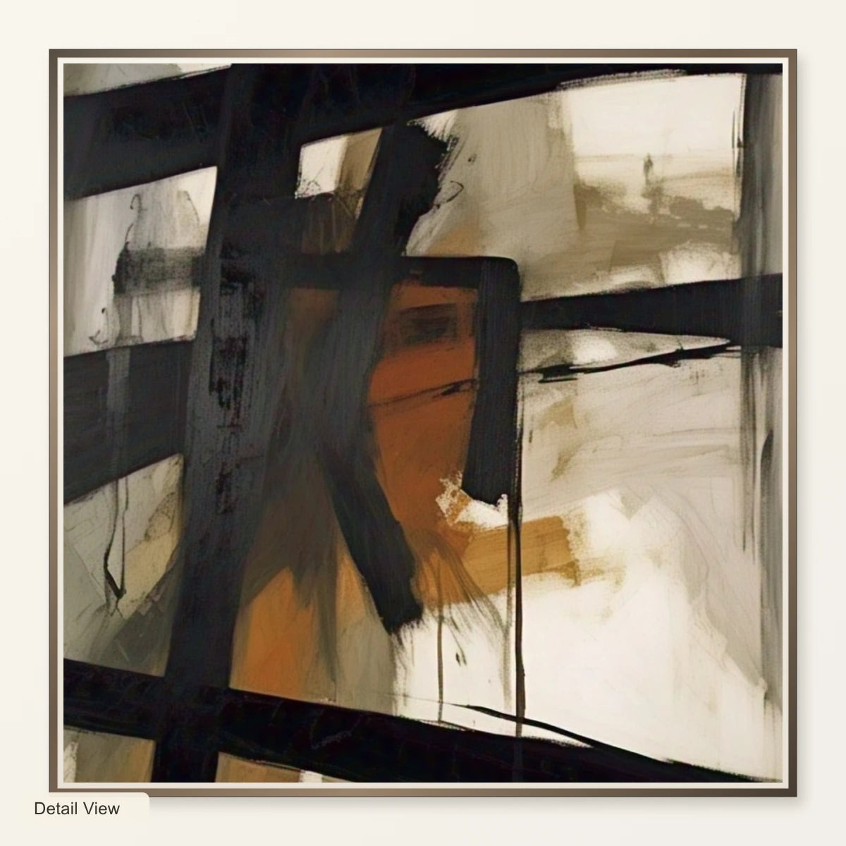 Chief 1950 A Classic Example Of Kline S VI artwork detail view