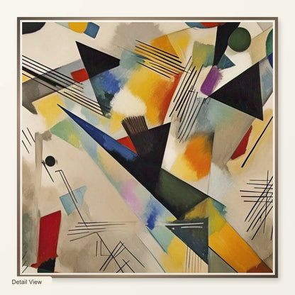 Composition Vii 1913 A Vibrant Dynamic Piece artwork detail view