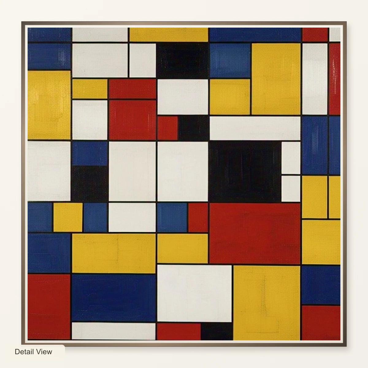 Composition With Red Yellow And Blue artwork detail view