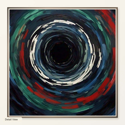 Echoing Void Abstract Expressionist Painting IV artwork detail view