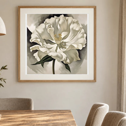 On White Ii III shown in a styled interior