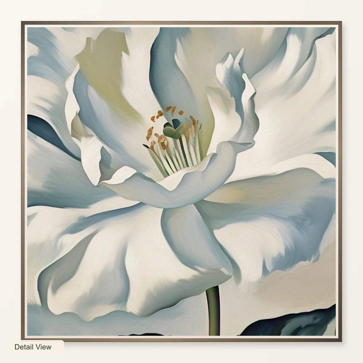 On White Ii IV artwork detail view