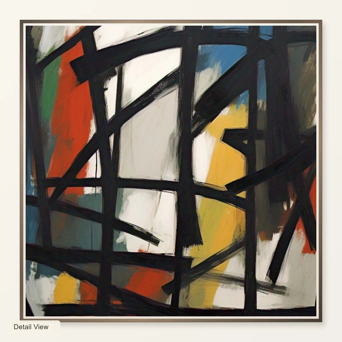 Study For Mahoning 1956 A Dynamic Piece artwork detail view