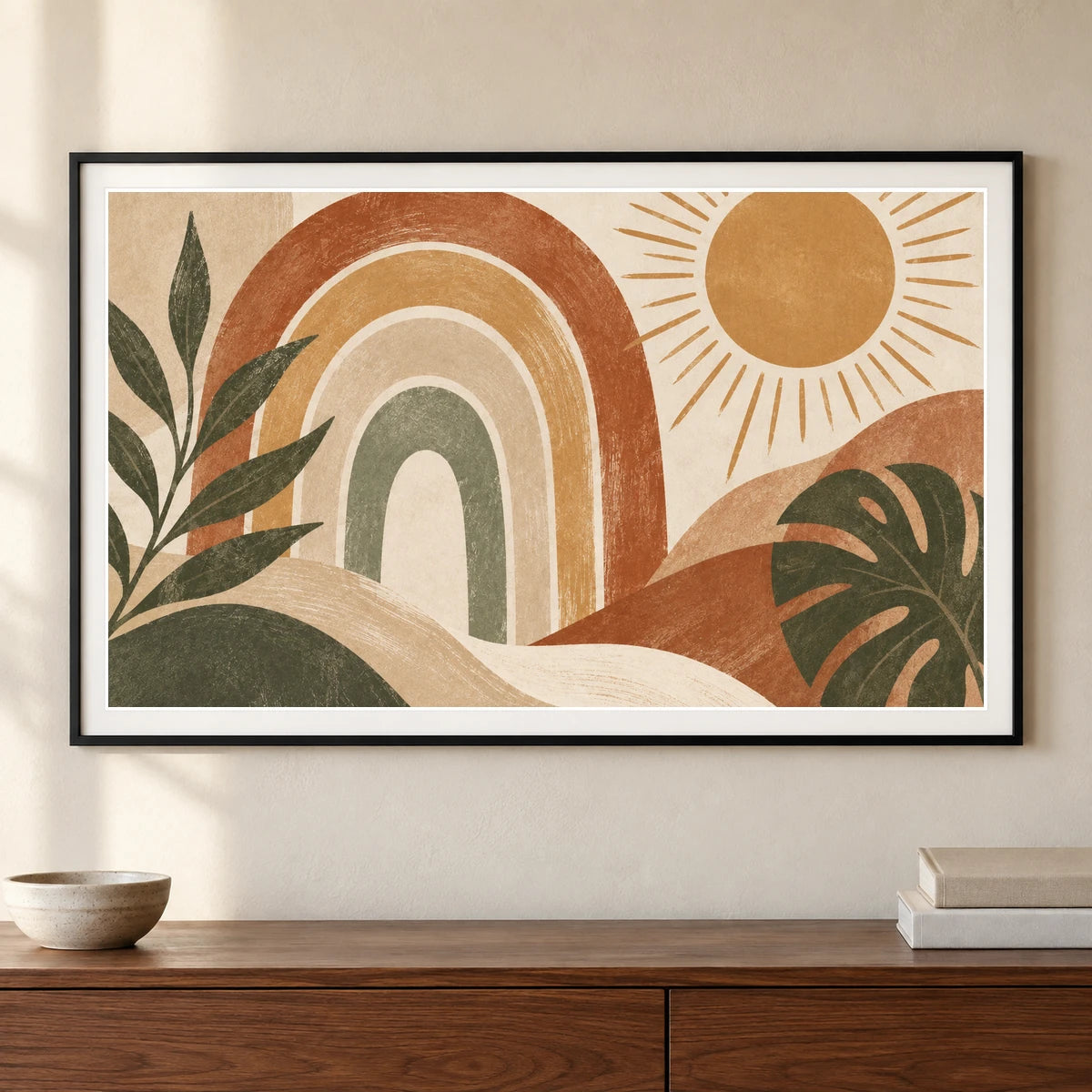 Bohmian Nature shown in a styled interior