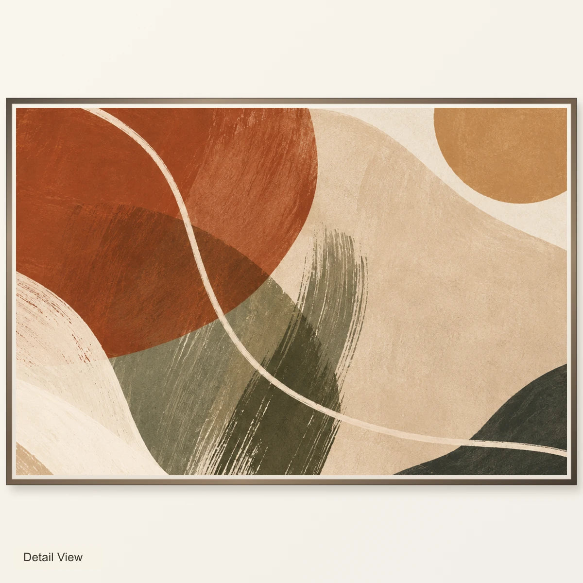 Boho Geometry II artwork detail view
