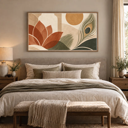 Indian Tradition shown in a styled interior