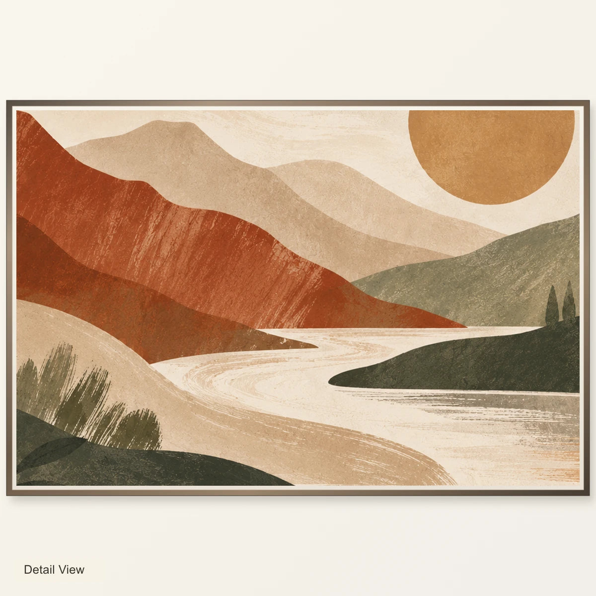 River Within The Mountain artwork detail view