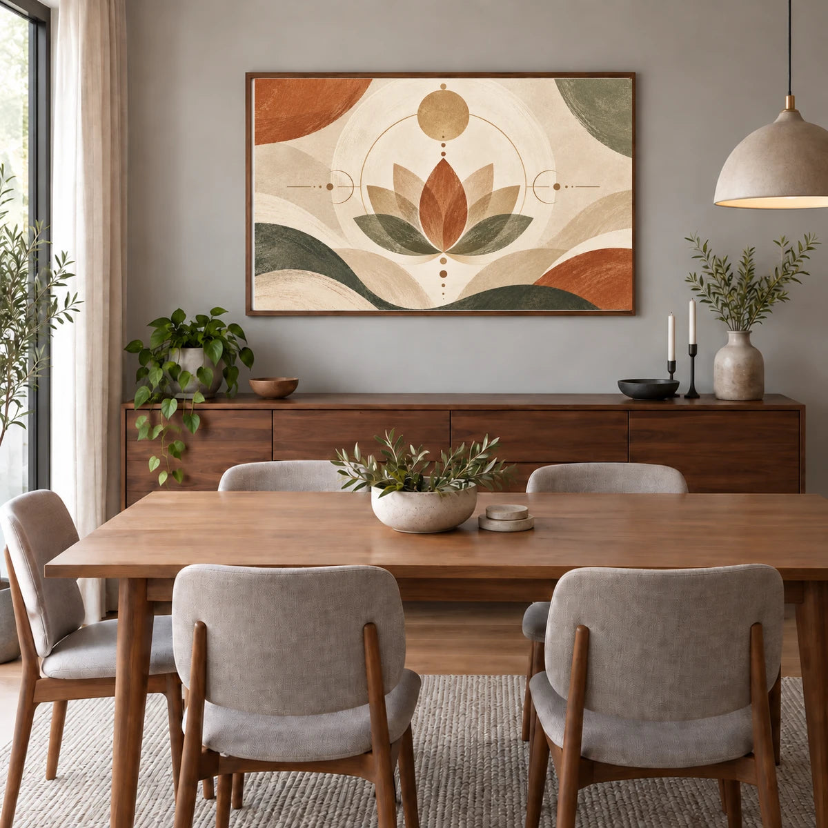 Vastu Lotus shown in a styled interior