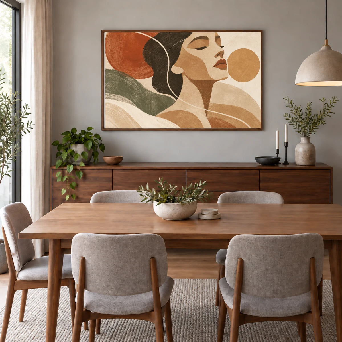 Women Potraits shown in a styled interior