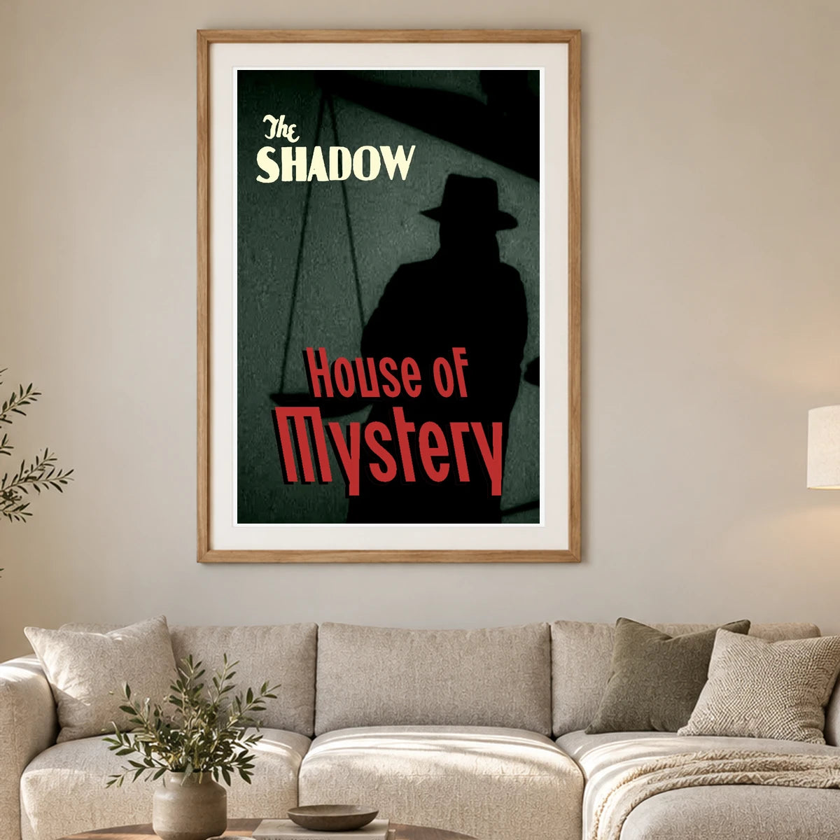 House Of Mystery — Modern & Contemporary modern & contemporary art print by SaamCrafts