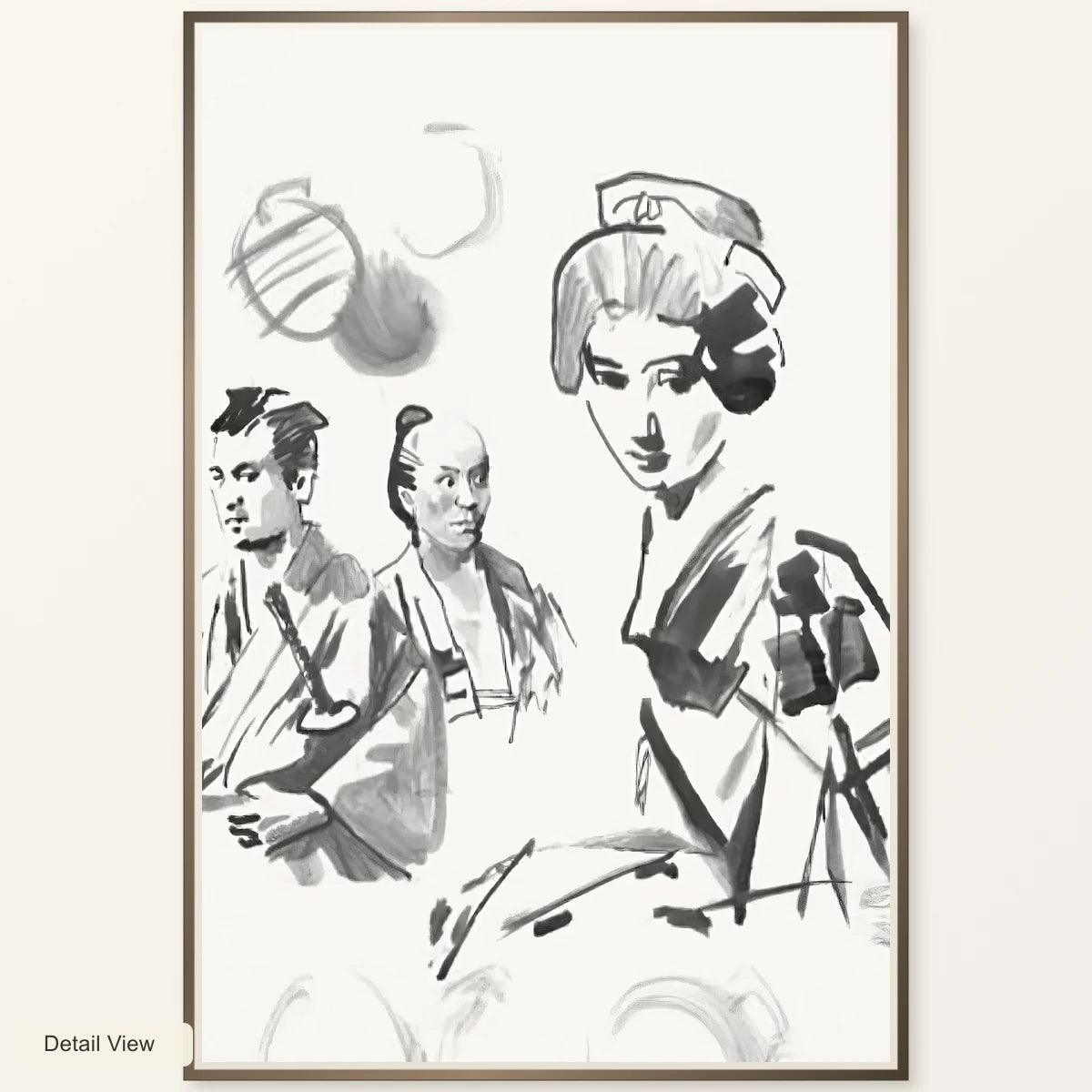 Humanity And Paper Balloons — Modern & Contemporary artwork detail view