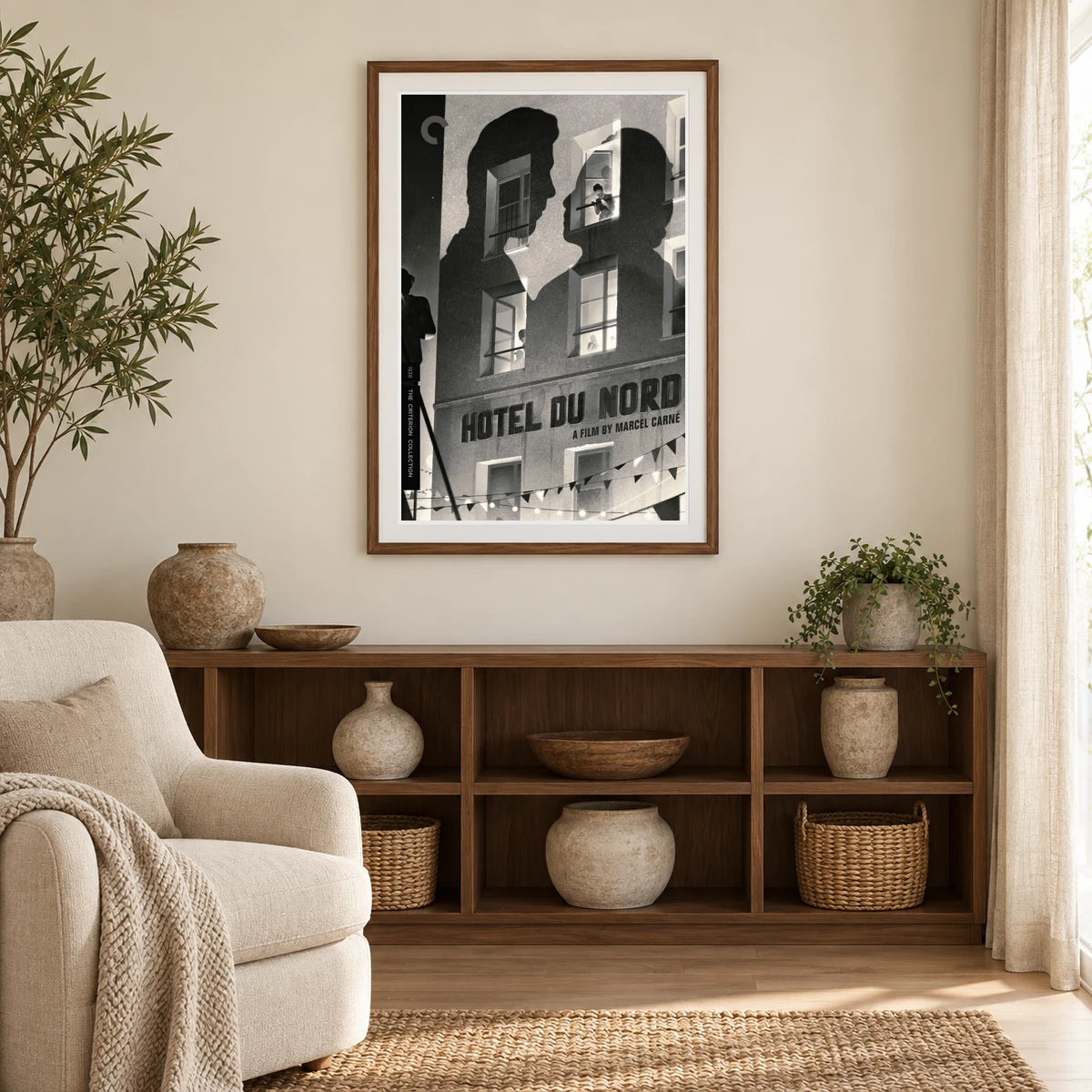 Hôtel Du Nord — Modern & Contemporary modern & contemporary art print by SaamCrafts