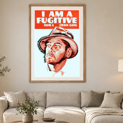I Am A Fugitive From A Chain Gang — Modern & Contemporary modern & contemporary art print by SaamCrafts