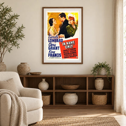 In Name Only — Modern & Contemporary modern & contemporary art print by SaamCrafts