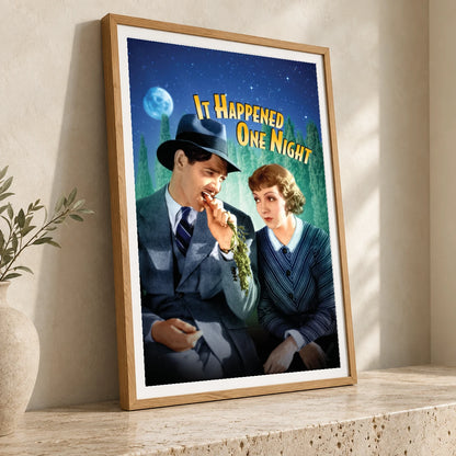 It Happened One Night — Modern & Contemporary modern & contemporary art print by SaamCrafts