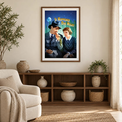 It Happened One Night — Modern & Contemporary modern & contemporary art print by SaamCrafts