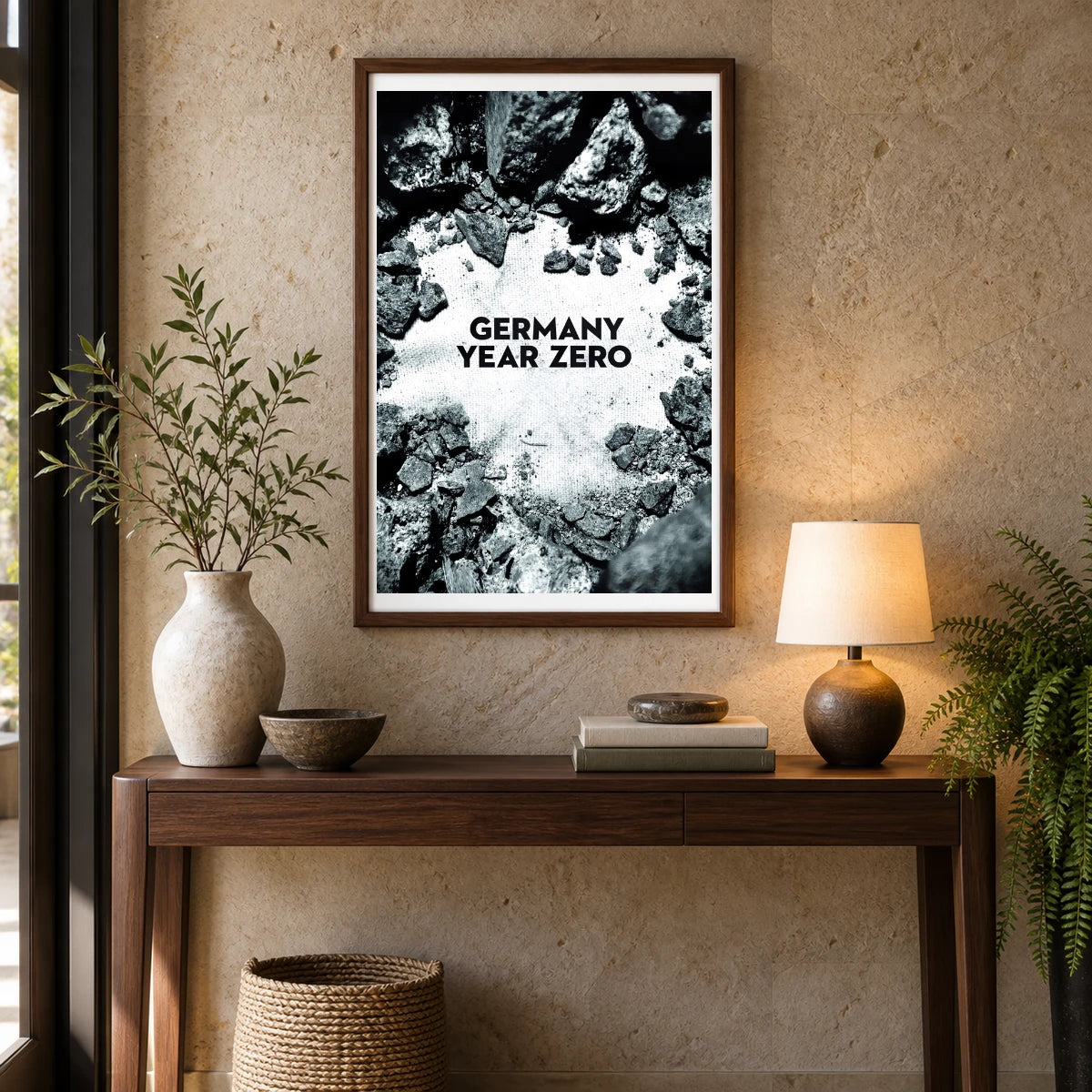 Germany, Year Zero — Modern & Contemporary shown in a styled interior