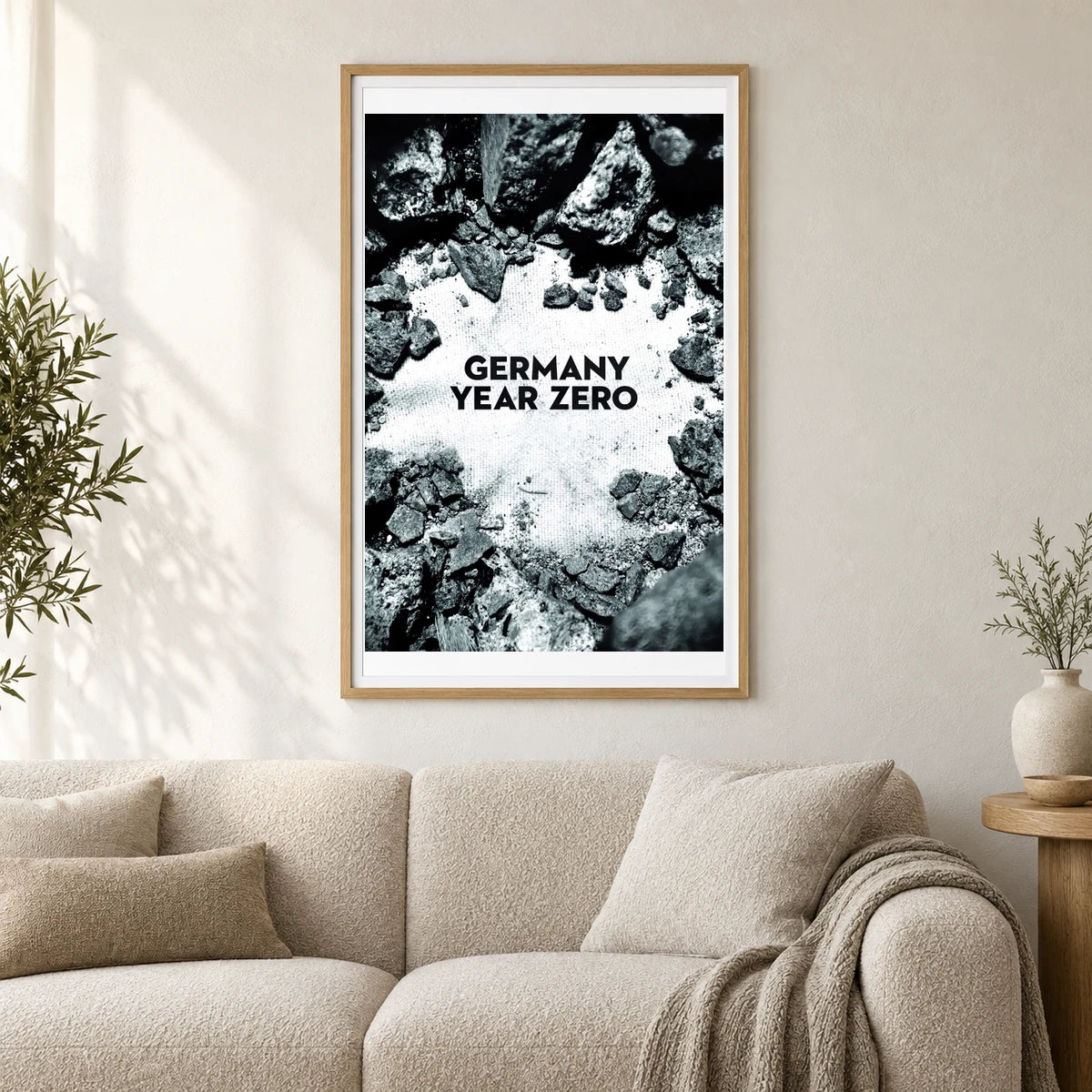 Germany, Year Zero — Modern & Contemporary shown in a styled interior
