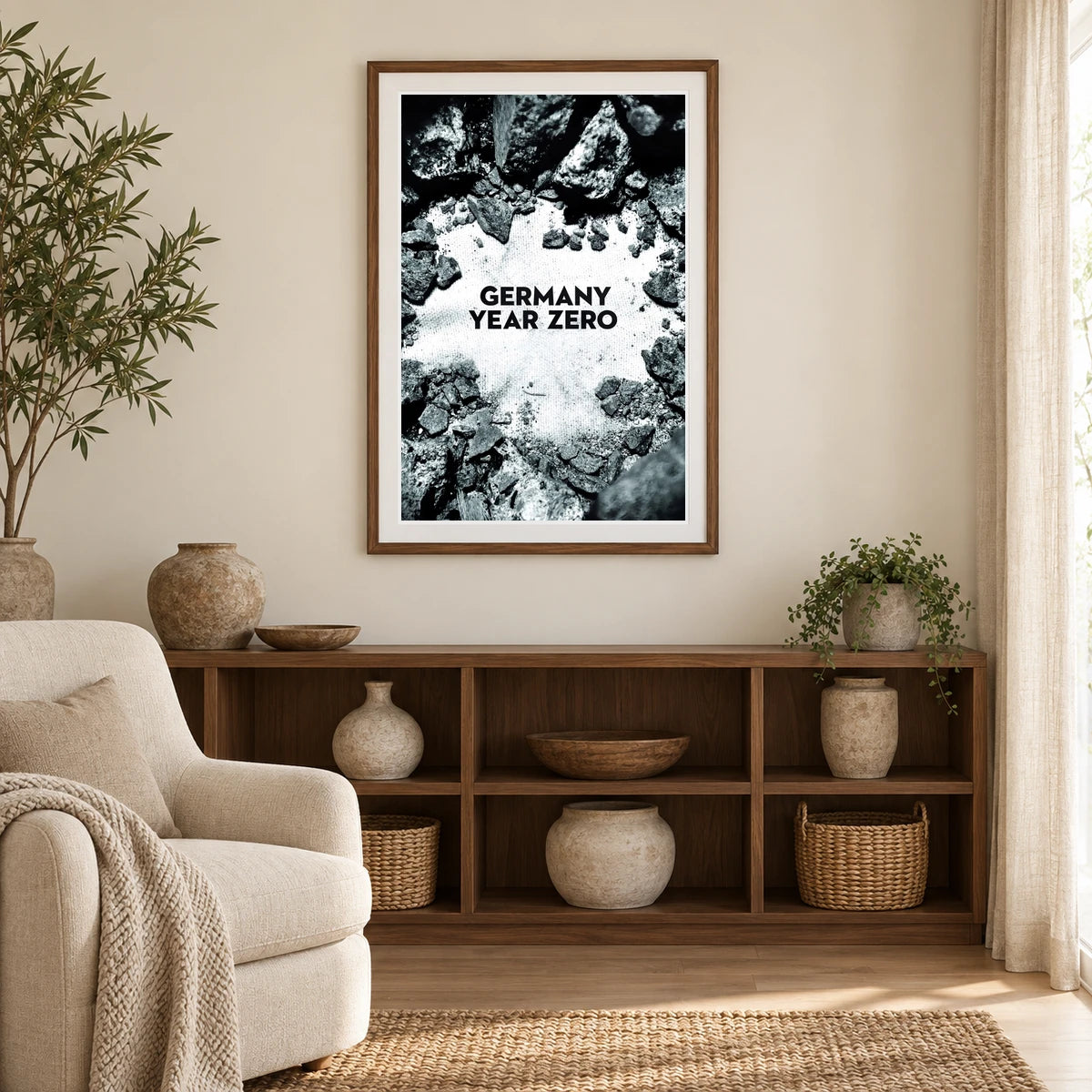 Germany, Year Zero — Modern & Contemporary modern & contemporary art print by SaamCrafts