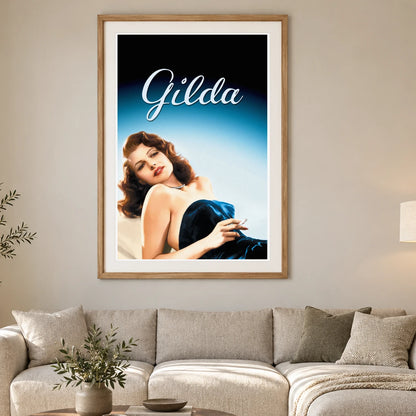 Gilda — Modern & Contemporary modern & contemporary art print by SaamCrafts