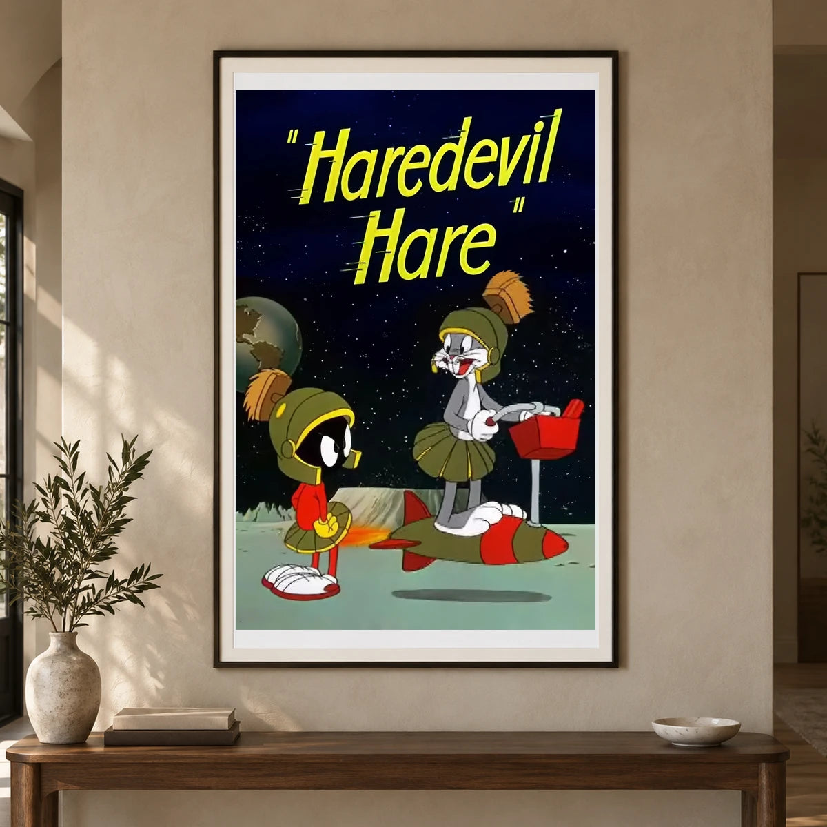Haredevil Hare — Modern & Contemporary shown in a styled interior