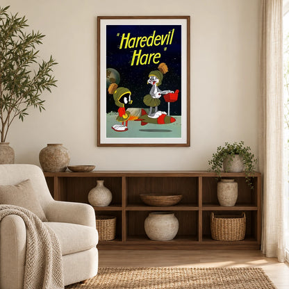 Haredevil Hare — Modern & Contemporary modern & contemporary art print by SaamCrafts
