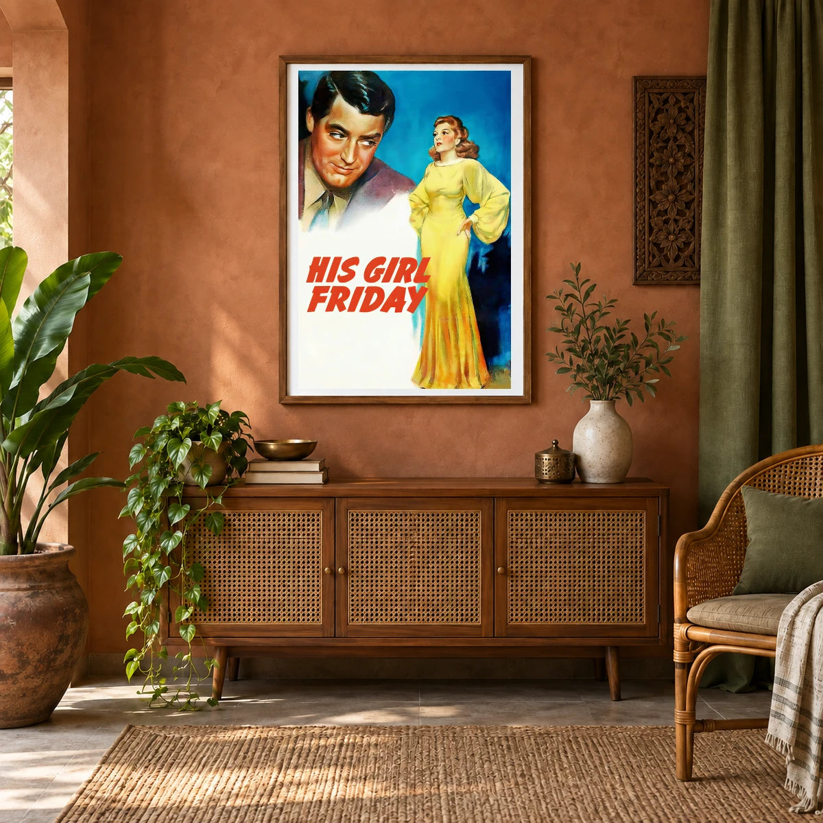 His Girl Friday — Modern & Contemporary shown in a styled interior