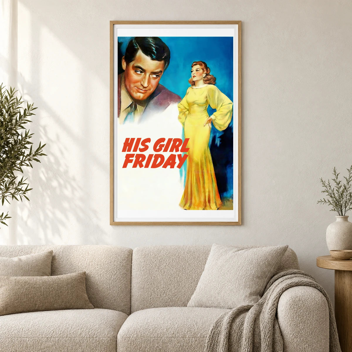 His Girl Friday — Modern & Contemporary shown in a styled interior