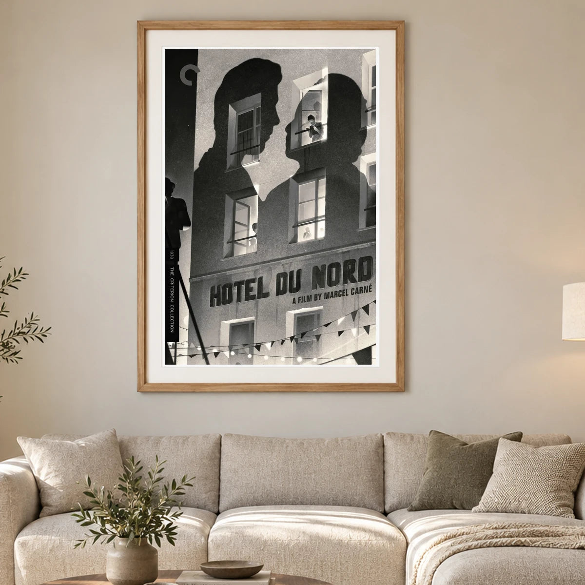 Hôtel Du Nord — Modern & Contemporary modern & contemporary art print by SaamCrafts