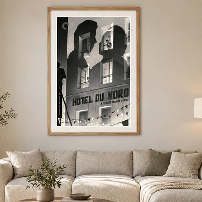 Hôtel Du Nord — Modern & Contemporary modern & contemporary art print by SaamCrafts