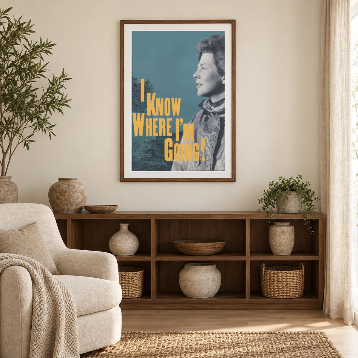 I Know Where I M Going! — Modern & Contemporary modern & contemporary art print by SaamCrafts