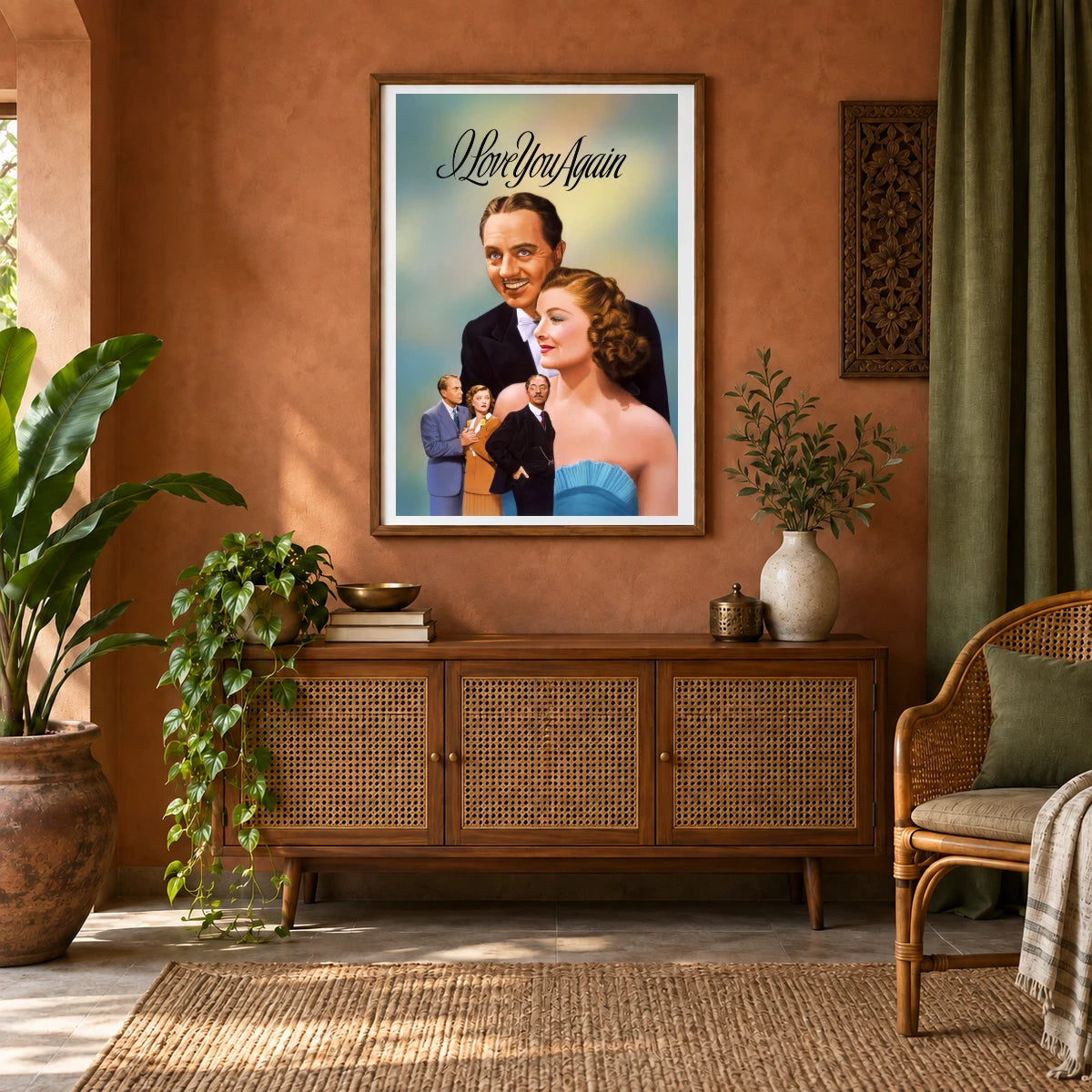 I Love You Again — Modern & Contemporary shown in a styled interior