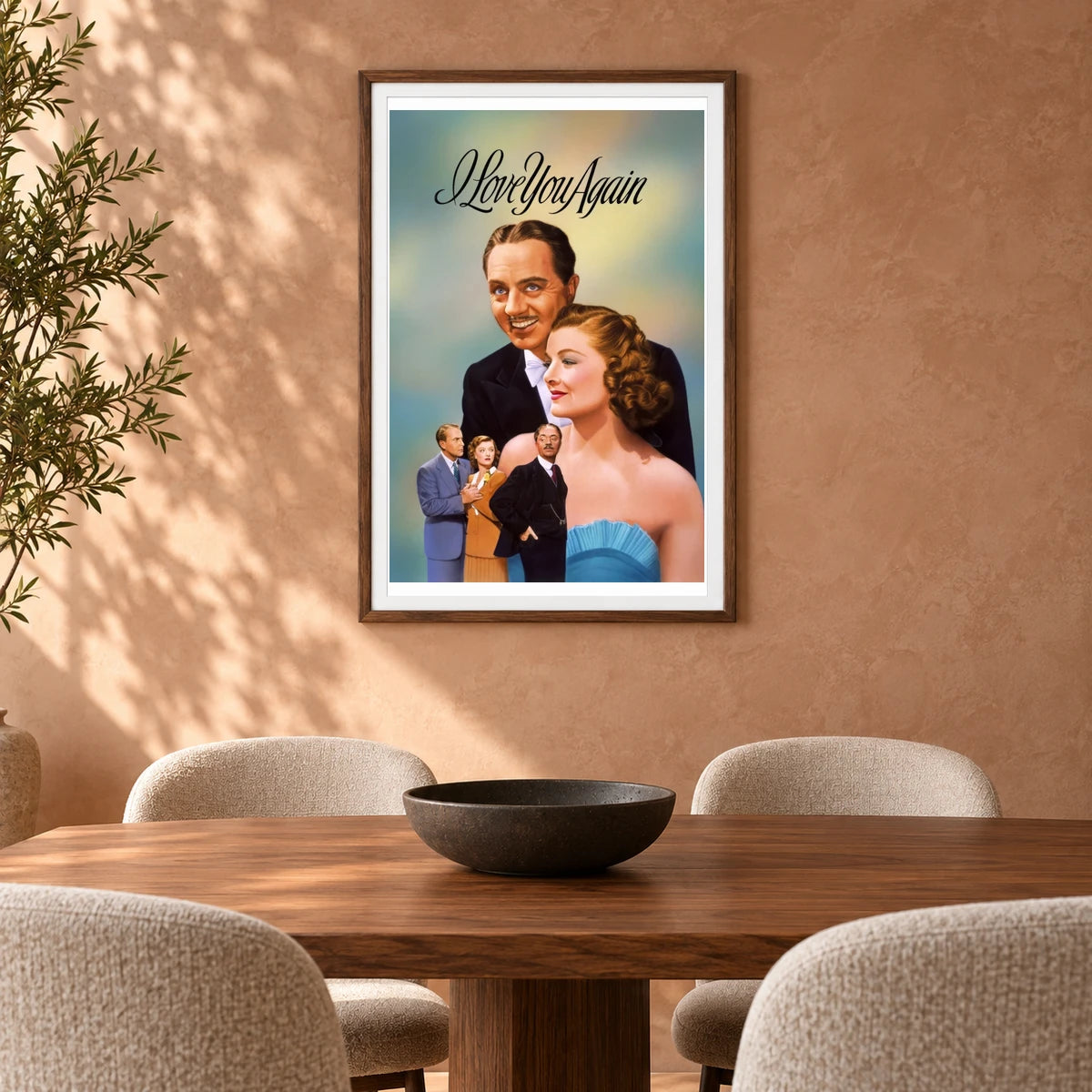 I Love You Again — Modern & Contemporary shown in a styled interior