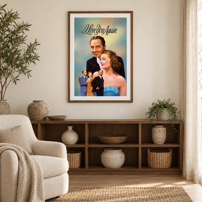 I Love You Again — Modern & Contemporary modern & contemporary art print by SaamCrafts