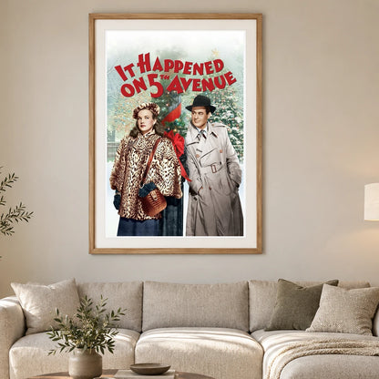 It Happened On Fifth Avenue — Modern & Contemporary modern & contemporary art print by SaamCrafts