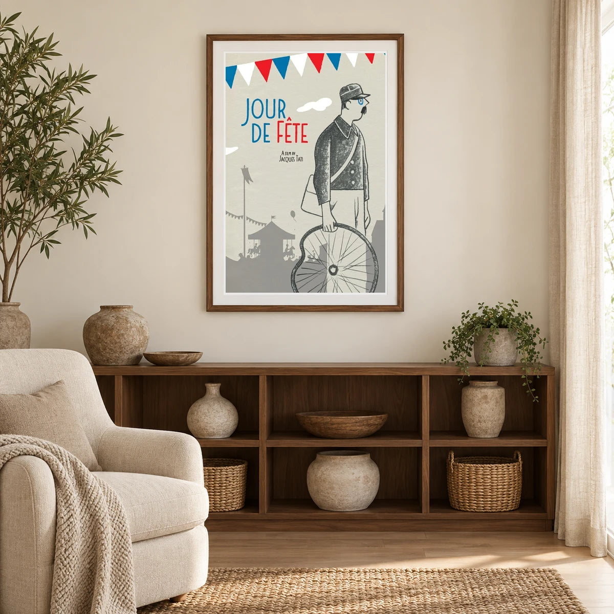 Jour De Fête — Modern & Contemporary modern & contemporary art print by SaamCrafts