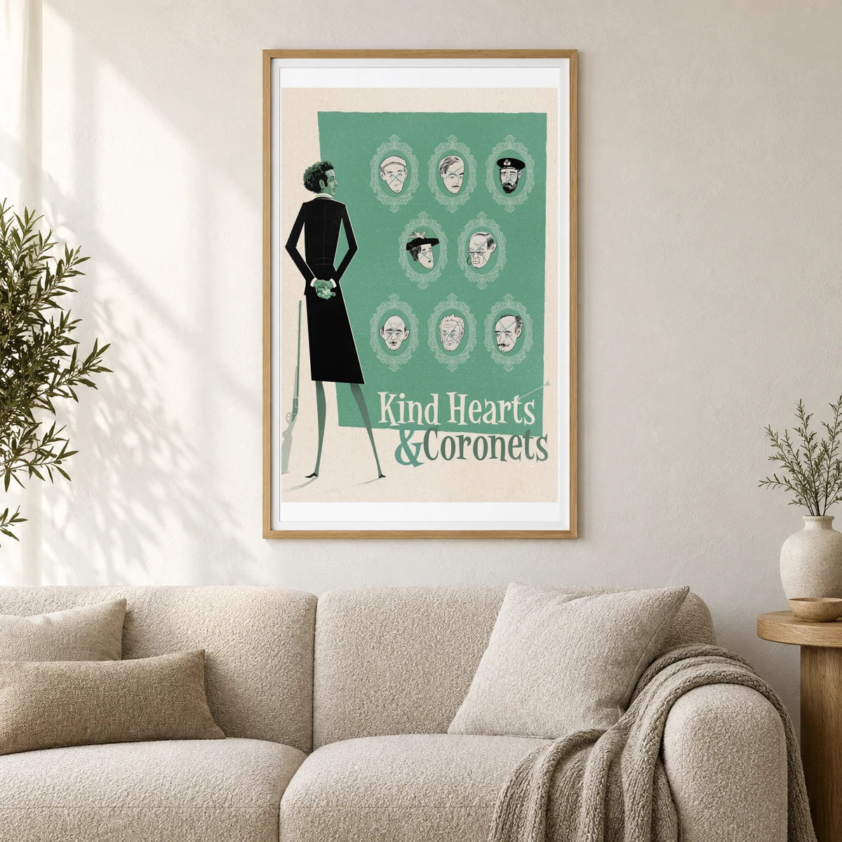 Kind Hearts And Coronets — Modern & Contemporary shown in a styled interior