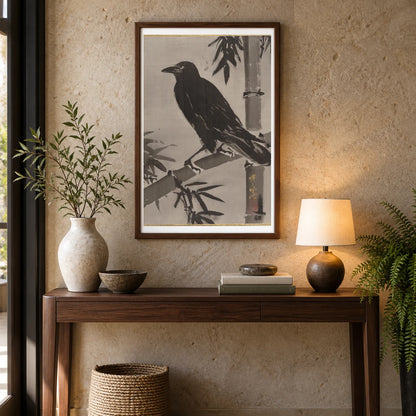 Image From Rawpixel Id 9086450 Original — Japanese Ukiyo-e shown in a styled interior
