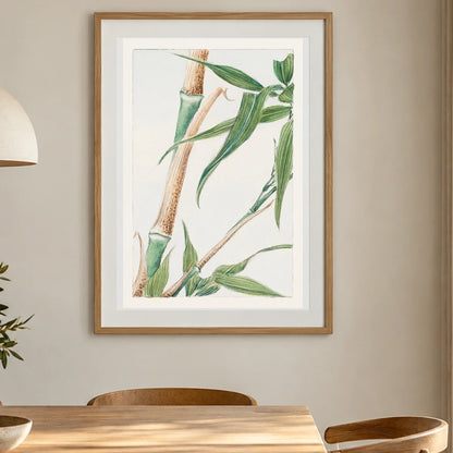 Japanese Bamboo During 1870–1880 By Megata Morikaga — Japanese Ukiyo-e shown in a styled interior