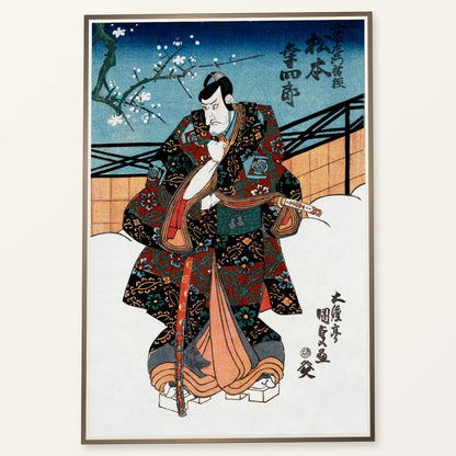 Matsumoto Kōshirō V Actor (1786 1864) Vintage Ukiyo E Style — Japanese Ukiyo-e japanese ukiyo-e print by SaamCrafts