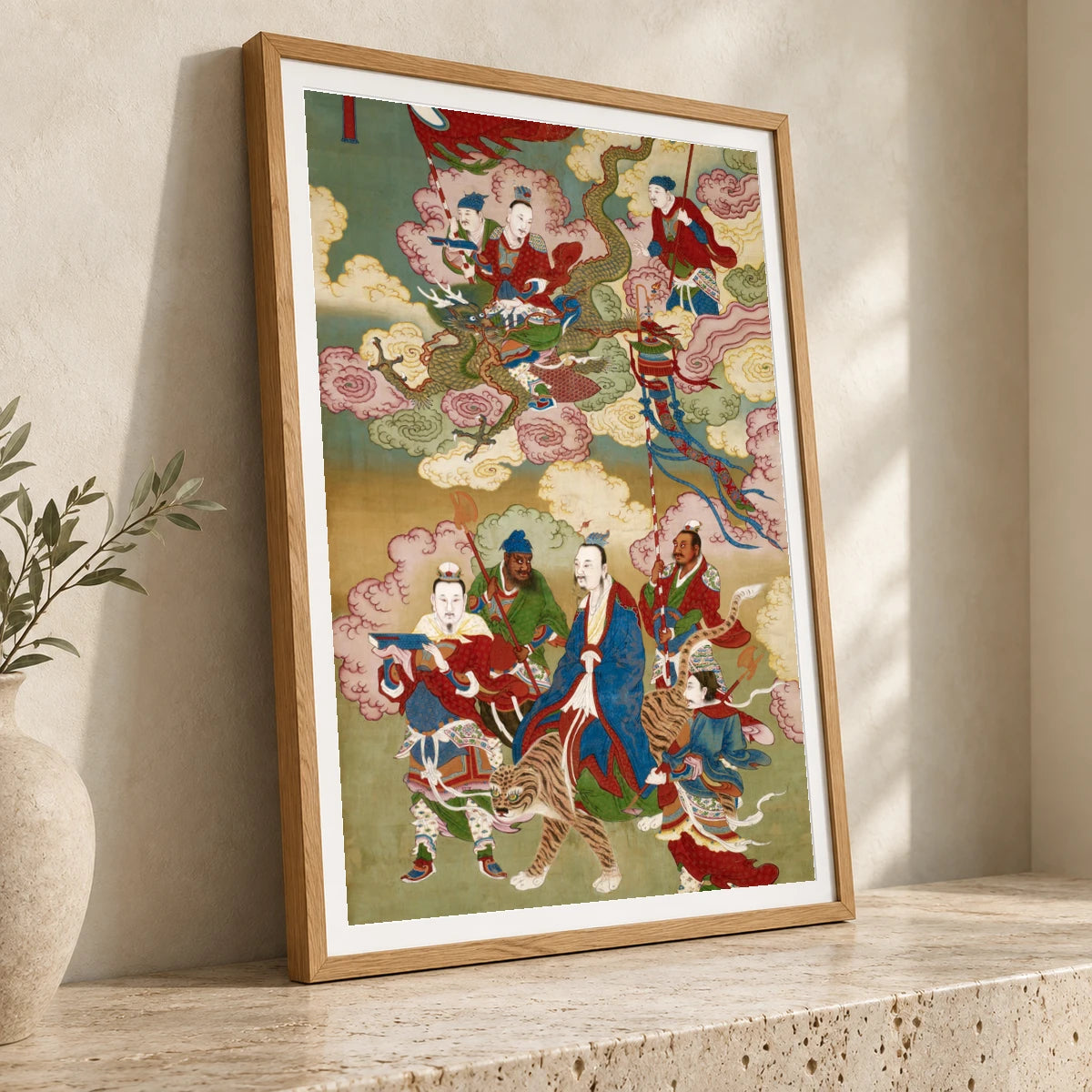 Numinous Treasure Emissaries — Japanese Ukiyo-e japanese ukiyo-e print by SaamCrafts