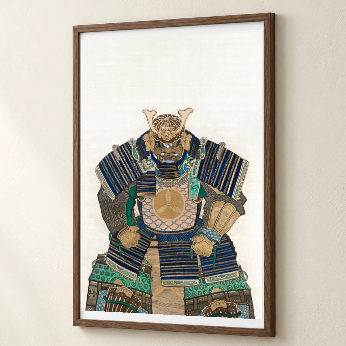 Suit Of Armor (1830) By Mihata Joryu — Japanese Ukiyo-e japanese ukiyo-e print by SaamCrafts